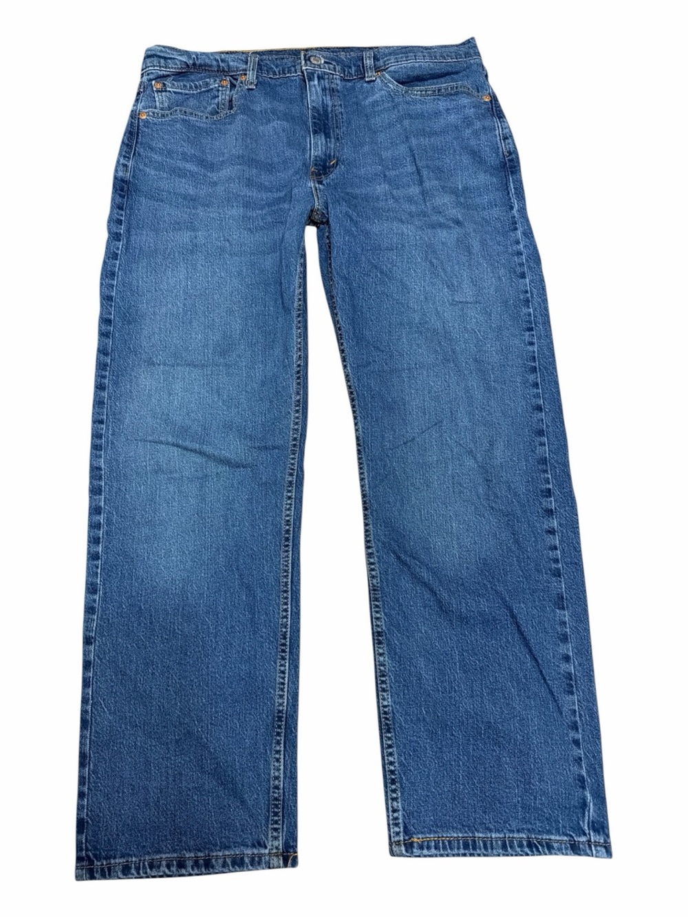 Levi’s 505 Regular Fit Straight Leg Jeans Men’s 38x30 Medium Wash Denim